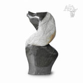 Skulptur von Lovemore Bonjisi: Kuss