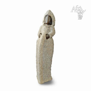 Skulptur von Mabwuto Mangiza: In Erwartung | Steinskulpturen online kaufen