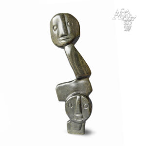 Skulptur von Amali Malola: Paar | Steinskulpturen online kaufen