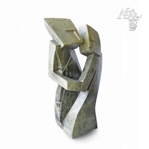 Skulptur von Mycos Mapuranga: Liebhaber | Steinskulpturen online kaufen