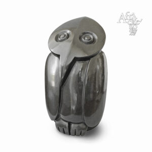 Skulptur von Juja Tembo: Eule | Steinskulpturen online kaufen