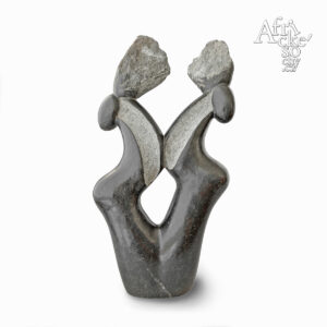 Skulptur von Farai Kasvinge: Mädchen | Skulpturen online kaufen